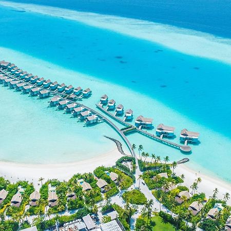 Hard Rock Hotel Maldives - Complimentary Roundtrip Speed Boat Transfer Until 31St October 2025 Emboodhoo Lagoon Dış mekan fotoğraf Aerial view of the resort