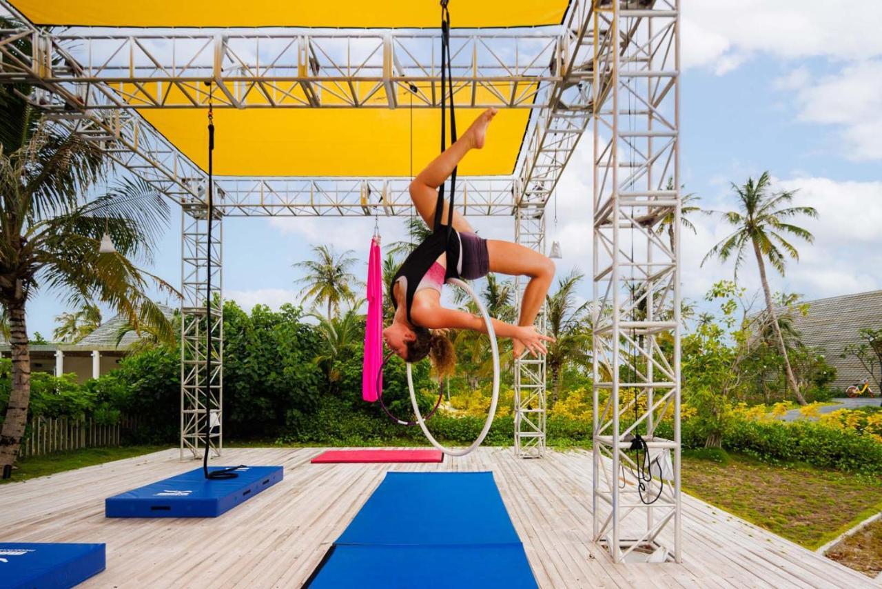 Hard Rock Hotel Maldives - Complimentary Roundtrip Speed Boat Transfer Until 31St October 2025 Emboodhoo Lagoon Dış mekan fotoğraf Aerial hoop
