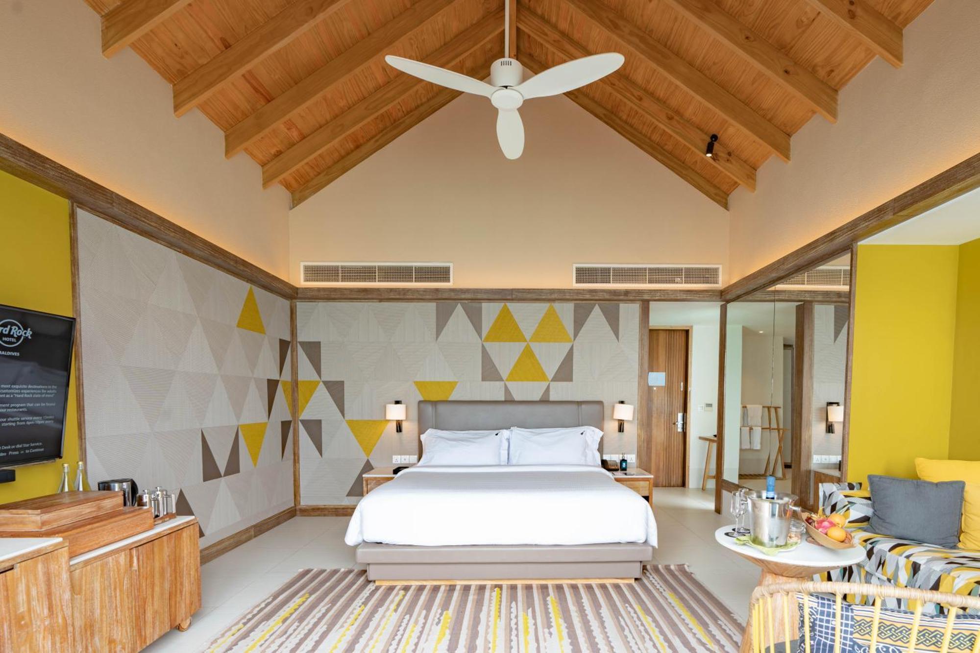 Hard Rock Hotel Maldives - Complimentary Roundtrip Speed Boat Transfer Until 31St October 2025 Emboodhoo Lagoon Dış mekan fotoğraf A bedroom at the hotel